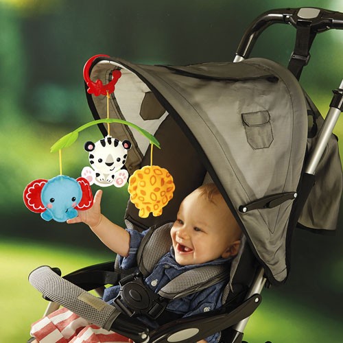 FISHER PRICE - RAINFOREST 3-IN-1 MUSICAL MOBILE (CHR11)