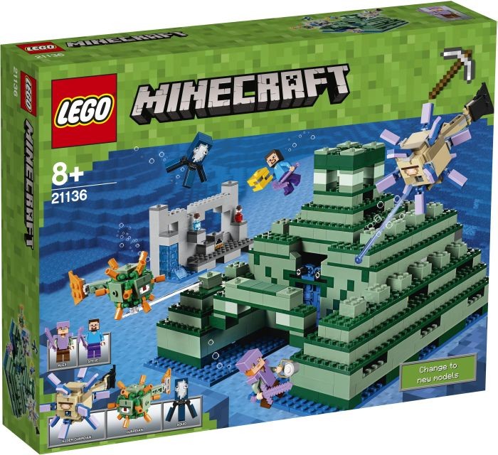 LEGO Minecraft 21136 The Ocean Monument - King of Toys Online & Retail Toy Shop