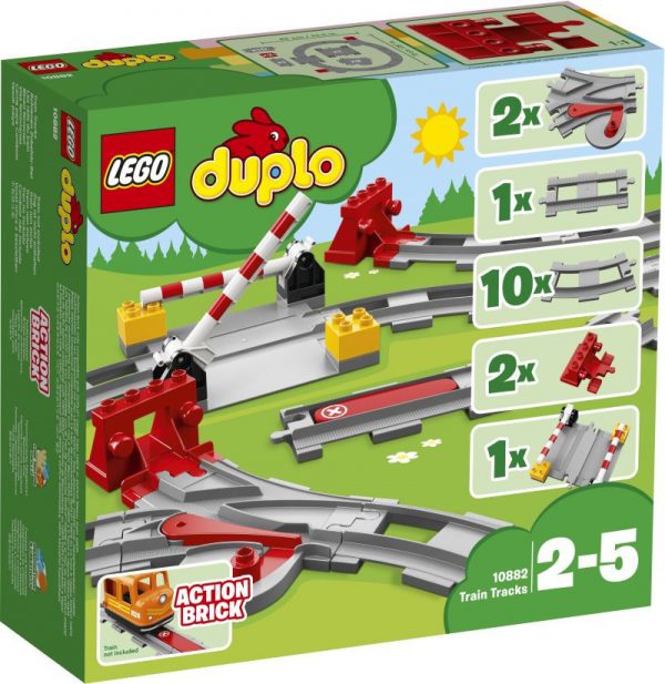 LEGO DUPLO TOWN 10882 TRAIN TRACKS
