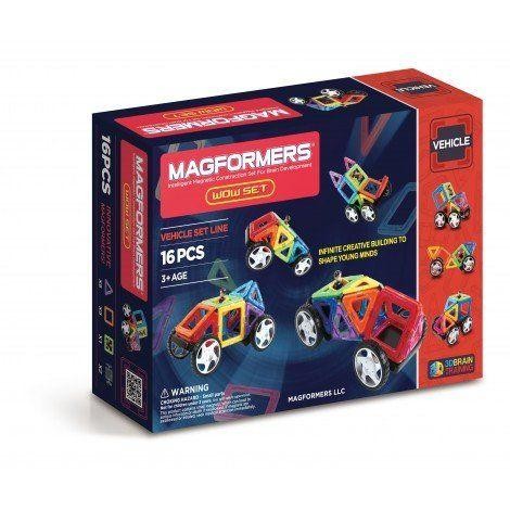 Magformers Vehicle όχημα Wow set 16τεμ/12 CL707004