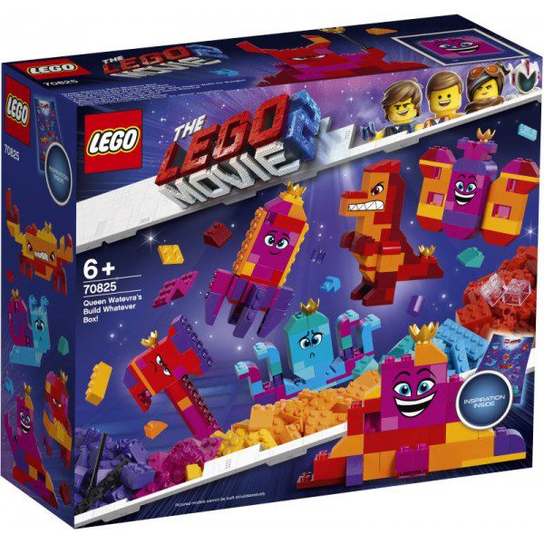 LEGO MOVIE 70825 QUEEN WATEVRA'S BUILD WHATEVER BOX!