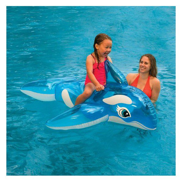 INTEX LIL' WHALE RIDE-ON, AGES 3+ 58523NP