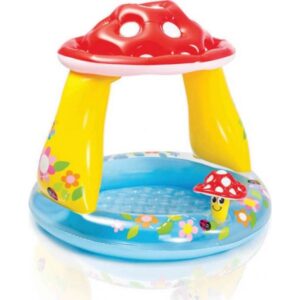 INTEX MUSHROOM BABY POOL, AGES 1-3 57114NP