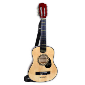 Bontempi Wooden Guitar 75 Cm W/Shoulder Strap 21 7530