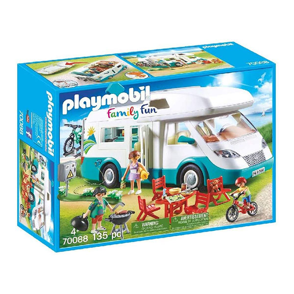 Playmobil 70088 Αυτοκινούμενο Οικογενειακό Τροχόσπιτο