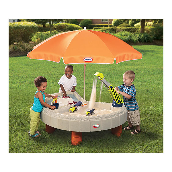little tikes builders bay sand and water table