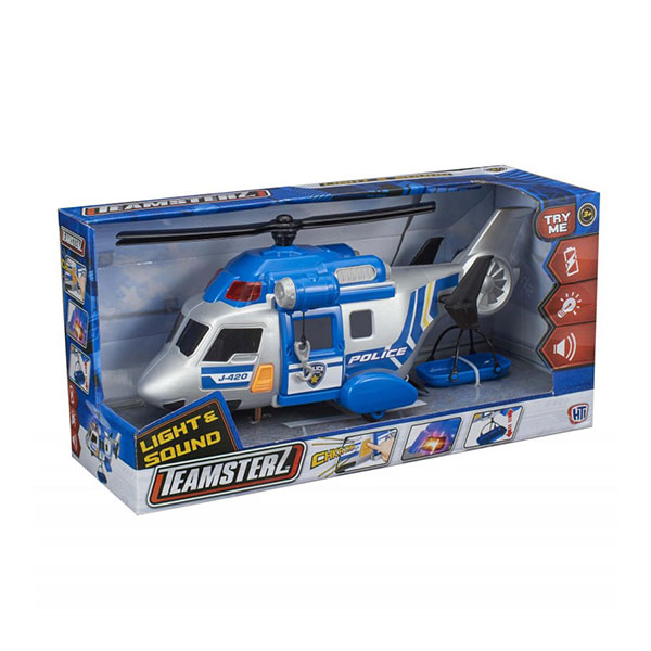 Ελικοπτερο Με Φωτα & Ηχους Teamsterz 7535-17123 - Image 2