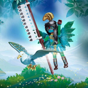 Playmobil Knight Fairy με μαγικό ζωάκι 70802