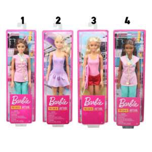 BARBIE ΕΠΑΓΓΕΛΜΑΤΑ (4 ΣΧΕΔΙΑ) FWK89