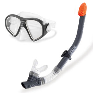 INTEX REEF RIDER SWIM SET (55977, 55928) CLAM SHELL PACK 55648