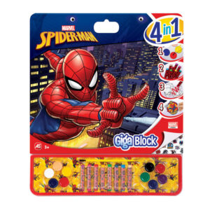 ΣΕΤ ΖΩΓΡΑΦΙΚΗΣ GIGA BLOCK 4 IN 1 SPIDERMAN 1023-62737
