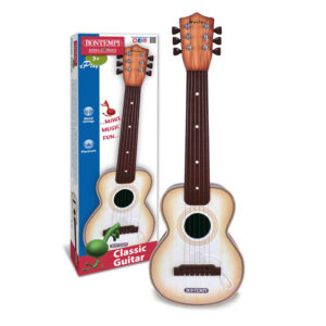 Bontempi 55 Cm Plastic Guitar Wood Finish 20 5510