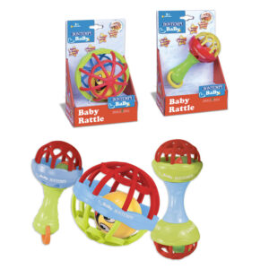 Bontempi Baby Assorted Rattles 70 1525
