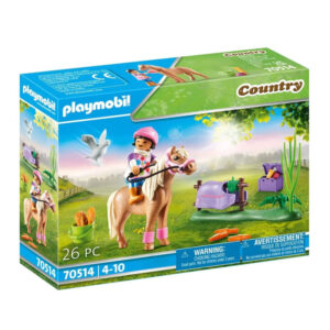 Playmobil Αναβάτρια με πόνυ Icelandic 70514