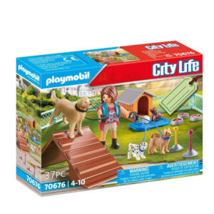 Playmobil Gift Set Εκπαιδεύτρια σκύλων 70676