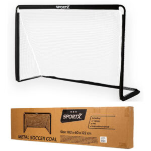 Sportx Metal Soccer Goal 182X60X122Cm