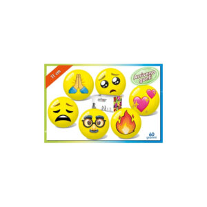 Yellow  Faces New Ball 11Cm Assorted 11/3160