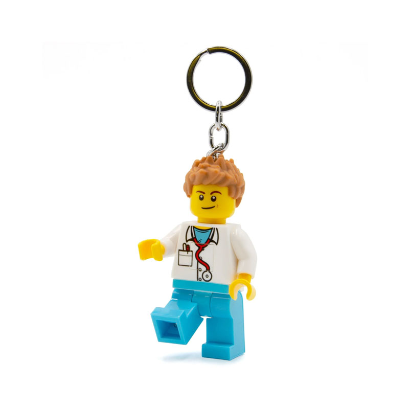 Lego Iconic Keychain Light Male Doctor