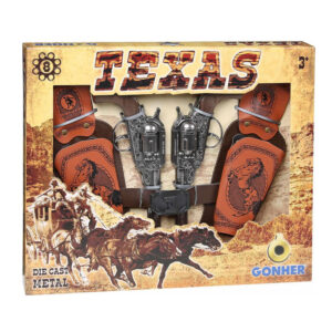 GONHER TEXAS SET 8 SHOTS - DOUBLE REVOLVER 234/0