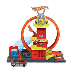 Hot Wheels City Πιστα Πυροσβεστικος Σταθμος Hkx41