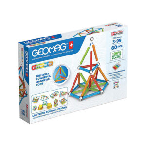 Geomag 384 Supercolor Recycled 60 Pcs