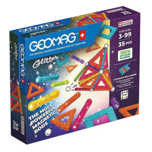 Geomag 535 Glitter Panels Recycled 35 Pcs