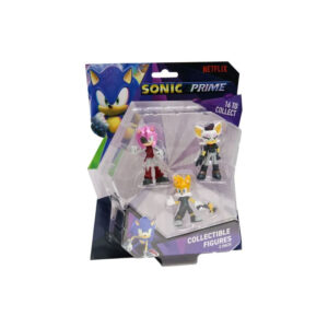 P.M.I. Sonic Prime - 3 Pack (S1) Collectible Figure (6.5Cm) (Random) (Son2020)
