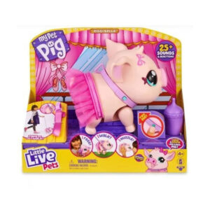 Little Live Pets Lucky Γουρουνακι Μπαλαρινα Ηλ.Pet Lpw01000