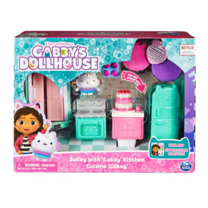 Gabby'S Dollhouse: Bakey With 'Cakey' Kitchen Cuisine 'Cakey' Deluxe