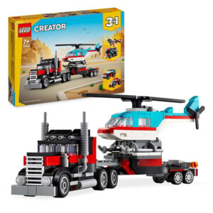 LEGO Creator 31146 Flatbed Truck With Helicopter