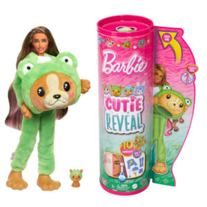 Barbie Cutie Reveal-Σκυλακι/Βατραχακι Hrk24