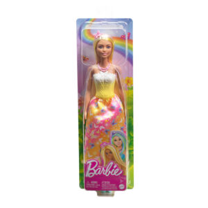 Barbie Νεα Πριγκιπισσα-Πορτοκαλι Ανταυγειες Hrr09