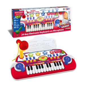 Bontempi 24 Key Electronic Keyboard With Microphone 12 2932