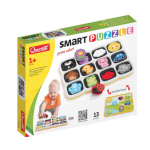 Quercetti Smart Puzzle First Colors And Words 00231