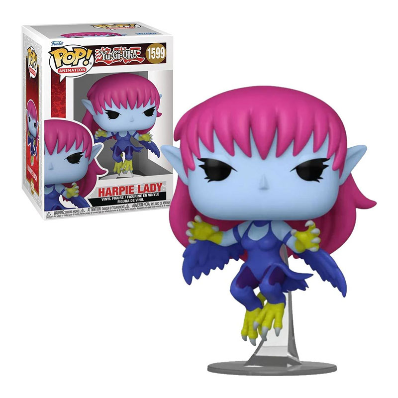 Funko POP! & Tee: Yu-Gi-Oh! – Harpie Lady – Maglietta Nera Taglia XL + Figura In Vinile 9,5 Cm