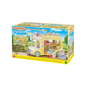 Sylvanian Rainbow Fun Nursery Bus 5744
