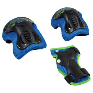 Hudora Protector Set Kids Blue Size S 83049