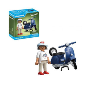 Playmobil Αγορι Με Vespa 71622