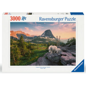 Ravensburger 12000809 3000 Puzzle Alpine Goat with Baby
