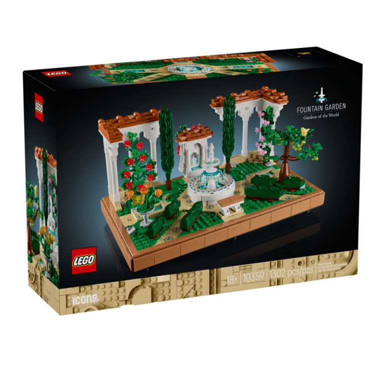 LEGO Icons 10359 Fountain Garden – King of Toys Online & Retail Toy Shop