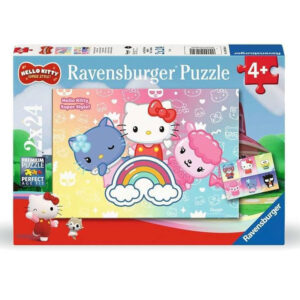 Ravensburger 2X24 Pcs Puzzle Hello Kitty Super Style 12001034