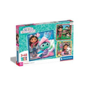 Παζλ 3X48 S.C. Gabby'S Dollhouse1200-25300
