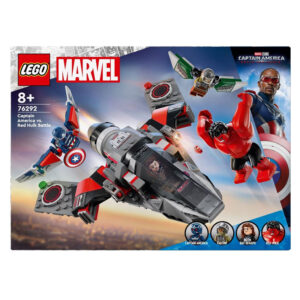 LEGO 76292 Captain America Vs. Red Hulk Battle