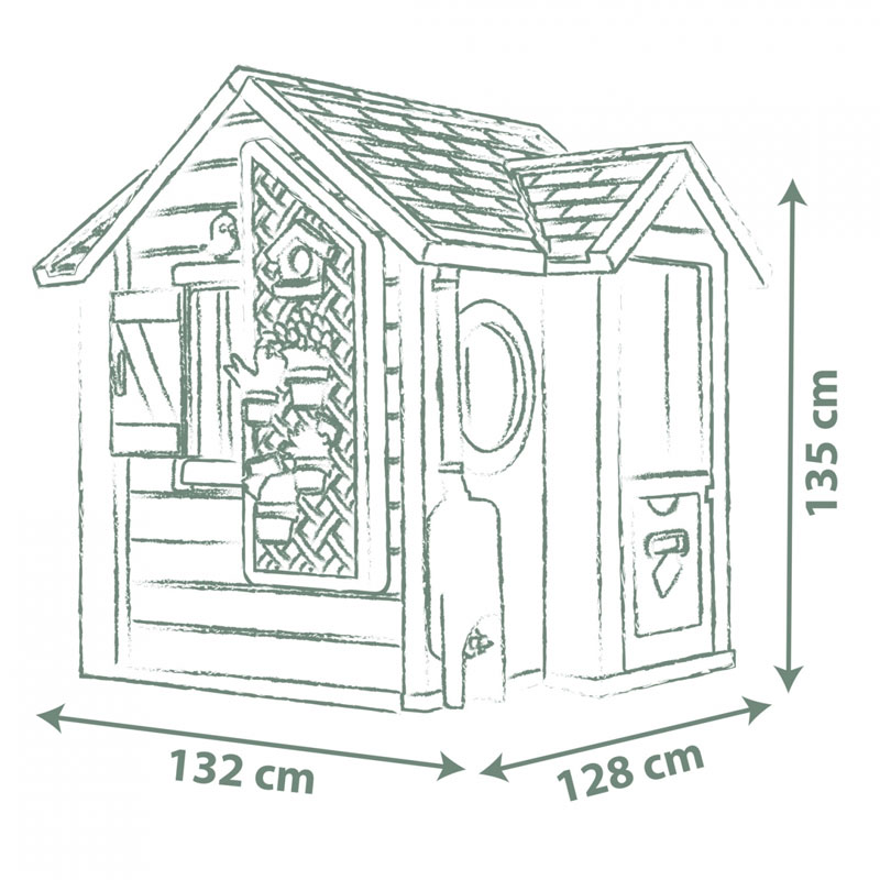 Smoby S.Life Garden House 810408 - Image 3