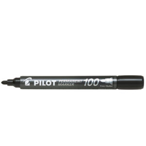 Pilot Permanent Marker Black Fine Bullet Tip