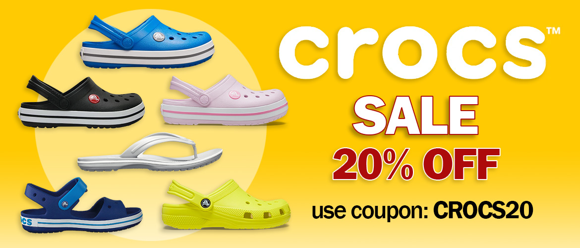 Crocs offer - 20%