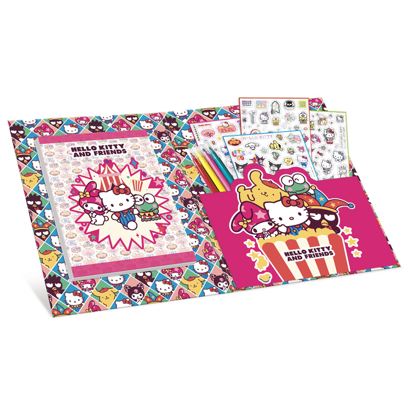 Hello Kitty And Friends Super Stickers Colouring 12 03.13324 - Image 2