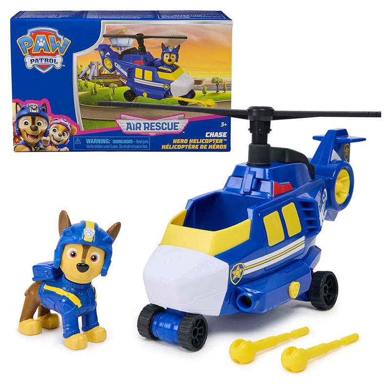 Paw Patrol: Air Rescue - Chase Hero Helicopter (20149066) - Image 2