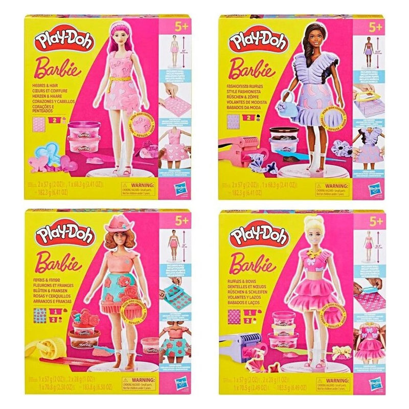 Play-Doh Barbie Designer Dolls Ast G1354 - Image 2