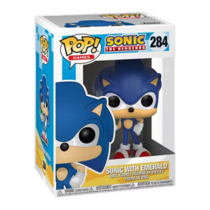 Funko Pop! Games: Sonic The Hedgehog - Sonic With Emerald #284